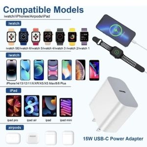Apple Watch charger, Upgraded 2-in -1 USB fast IPHONE Watch